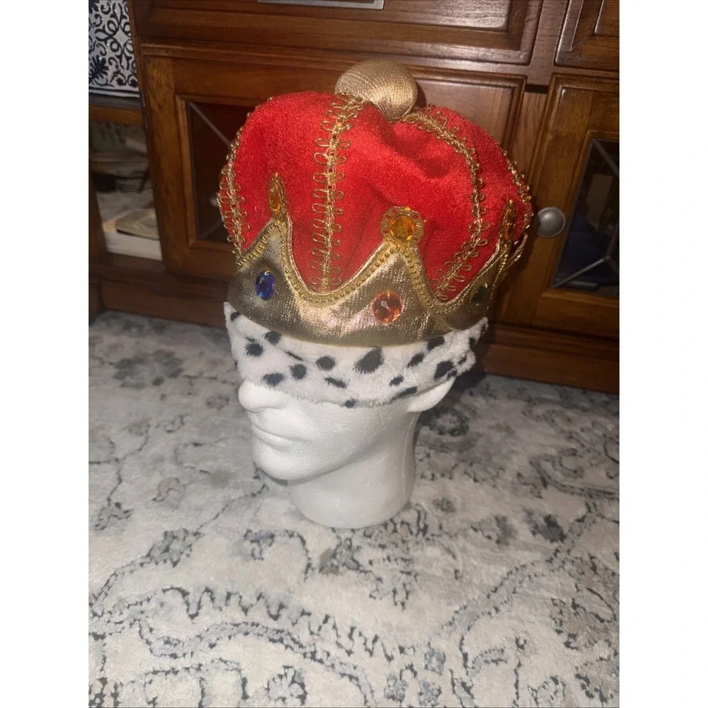 HALLOWEEN King's Crown Costume Toy Hat  Headwear Polyester Adult/Teens Holidays